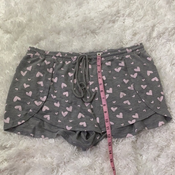 LOVE & CHERISH PINK HEART DRAWSTRING SHORT XL - Picture 9 of 16